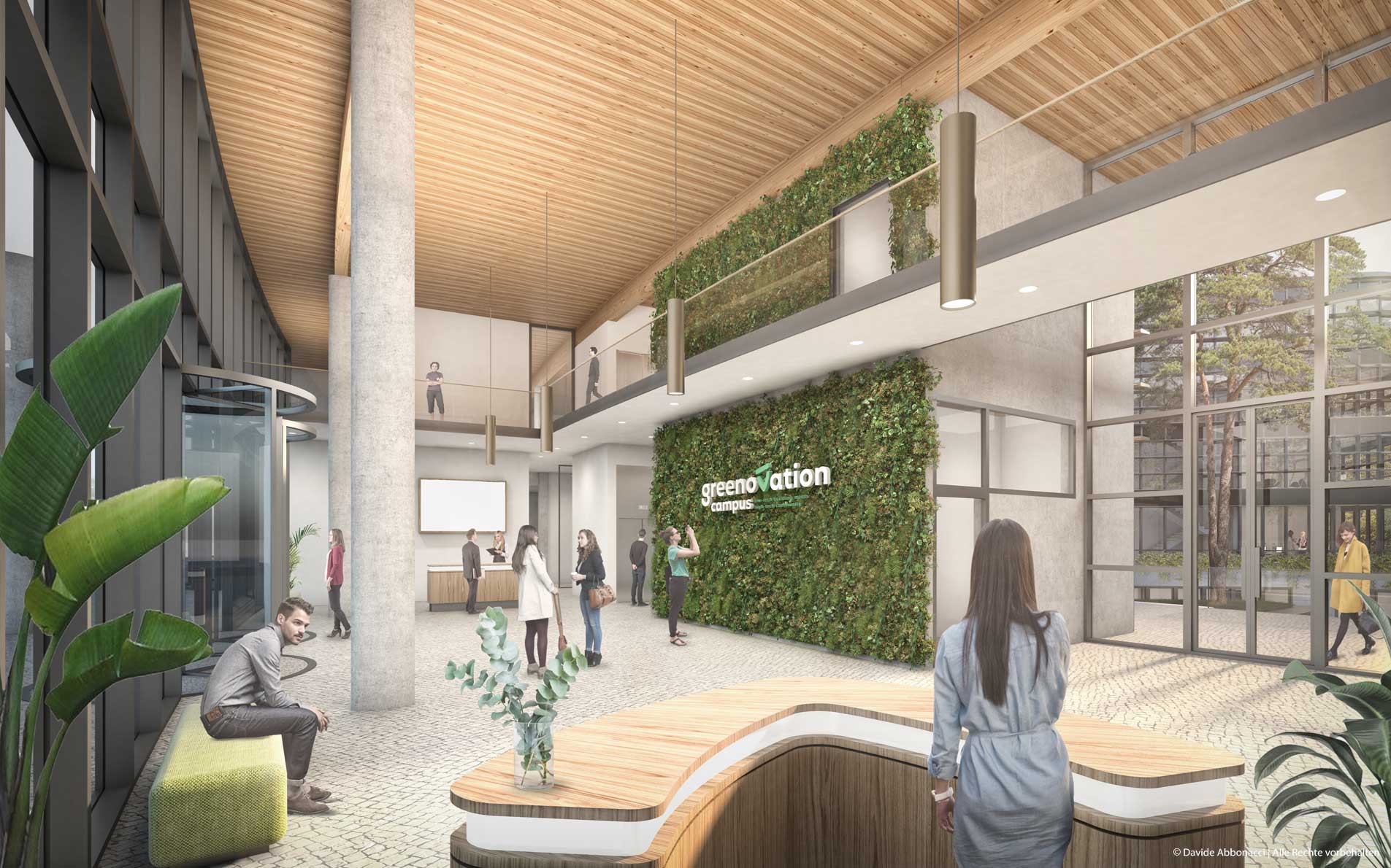 Greenovation Campus Berlin, Berlin-Zehlendorf | brh Architekten + Ingenieure | 2020 Projektvisualisierung&nbsp;