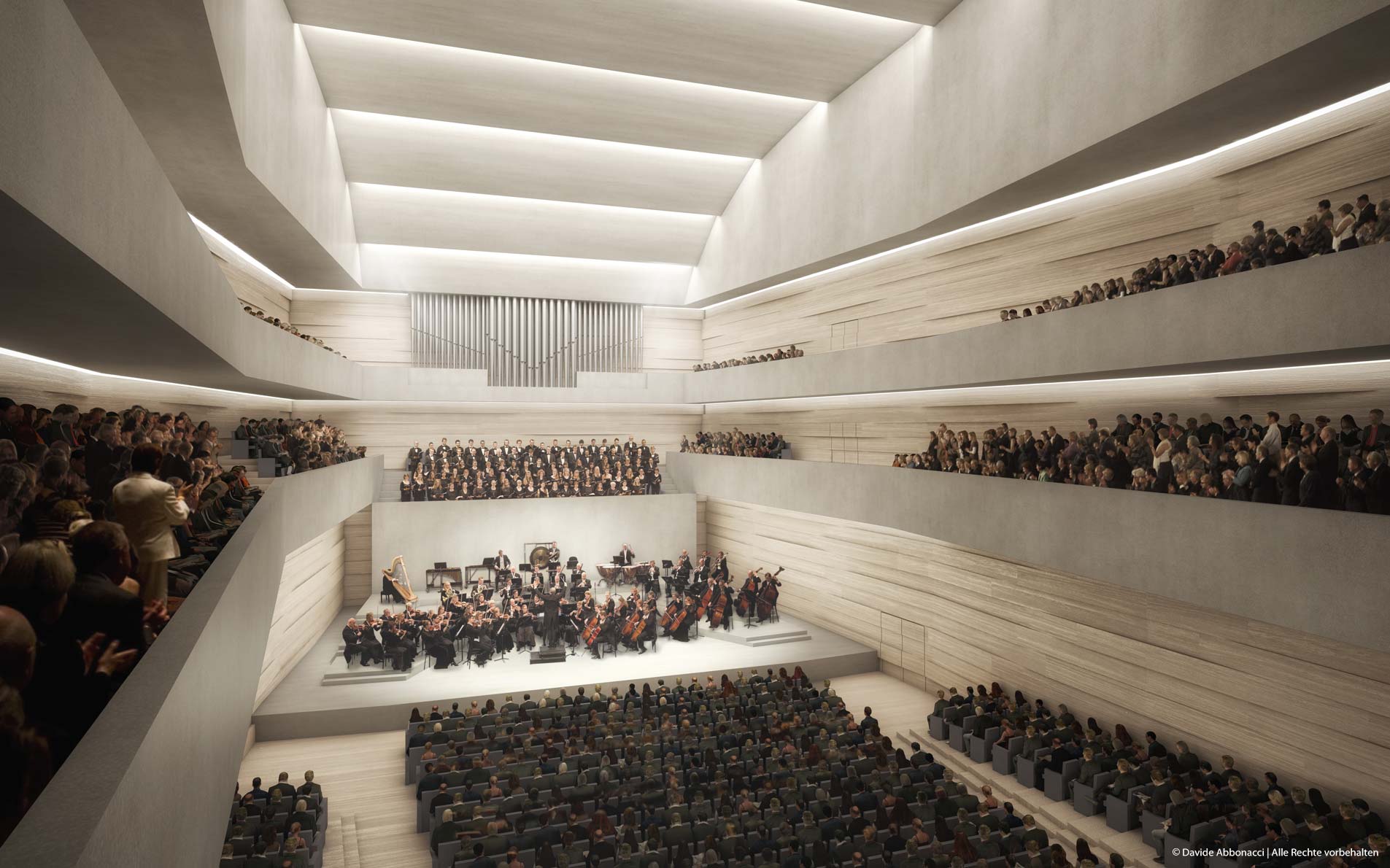 Konzerthaus München | Georg Scheel Wetzel Architekten | 2017 Wettbewerbsvisualisierung &nbsp;