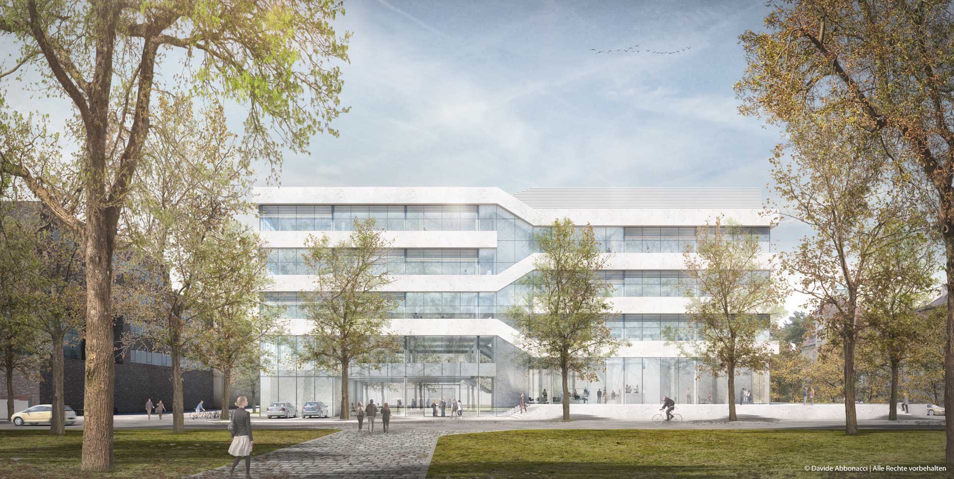 Der Simulierte Mensch – Charité / TU, Berlin | Erchinger Wurfbaum Architekten, Schmieder Dau Architekten | 2018 Wettbewerbsvisualisierung | 3. Preis &nbsp;