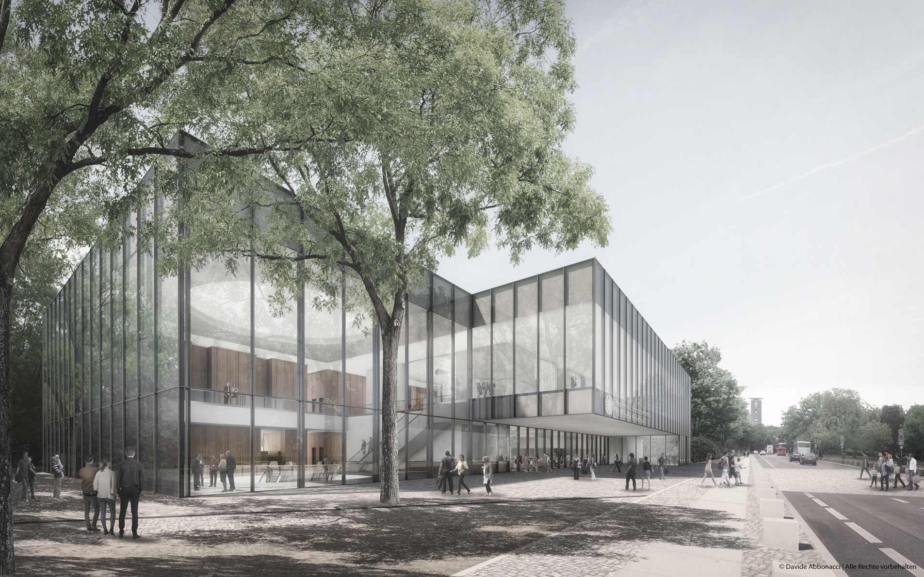 Besucher- und Informationszentrum des Deutschen Bundestages, Berlin | Weis & Volkmann Architekten | 2016 Wettbewerbsvisualisierung&nbsp;