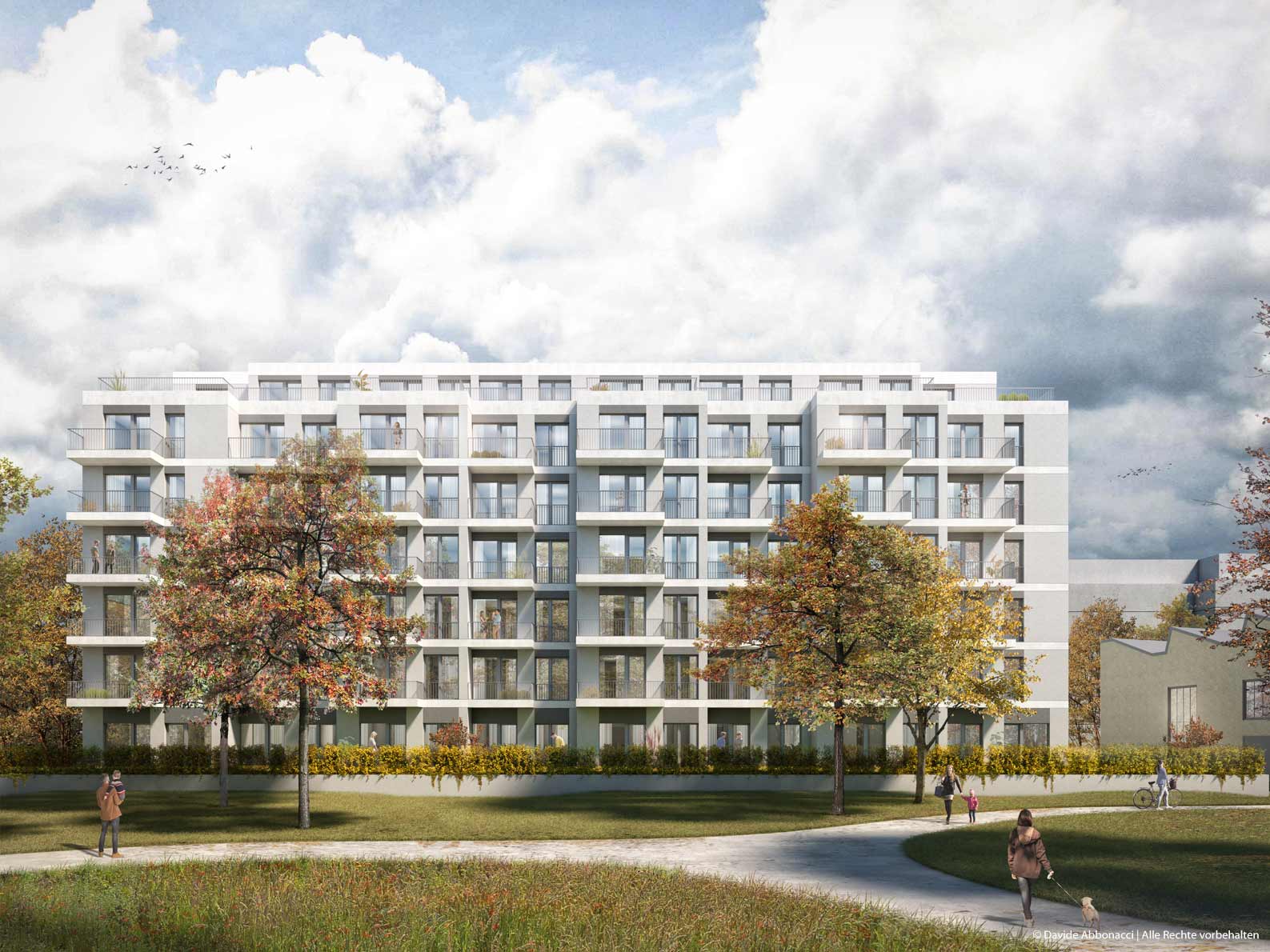 Collective Diversity, Carossa Areal, Spandau | Dierks & Cramer Architekten | 2021 Projektvisualisierung &nbsp;